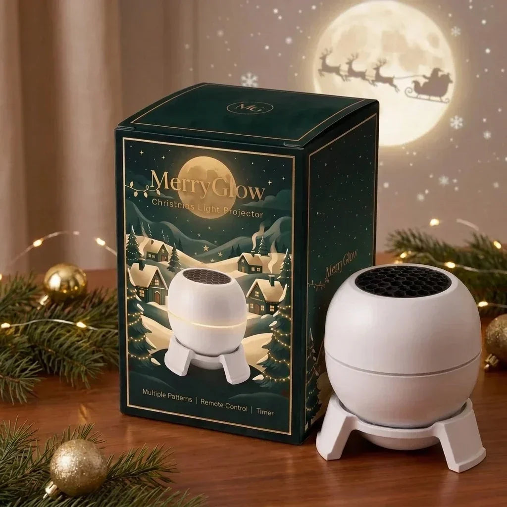 ๐ Christmas Projector Light โ Indoor Holiday Projection Lamp for Walls & Ceilings