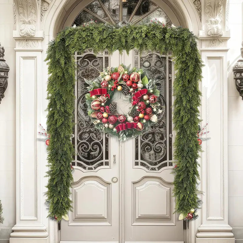 6FT Real Touch Artificial Cedar Garlands