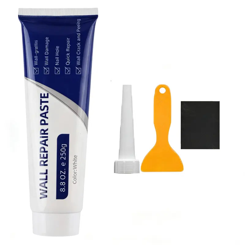 🔥THE ULTIMATE White Drywall Repair Paint Kit – No Sanding, No Primer, No Mess. Fix Nail Holes, Cracks & Dents in Minutes