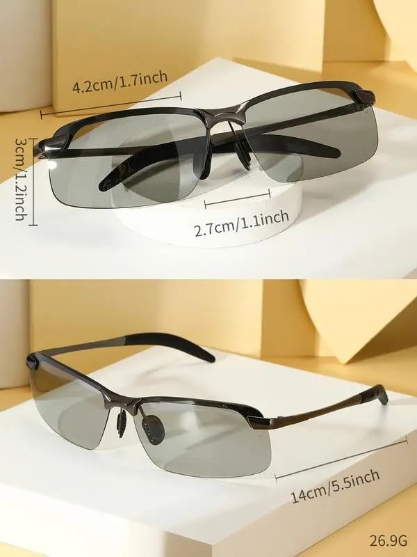 🕶️HD Polarized Photochromic Sunglasses