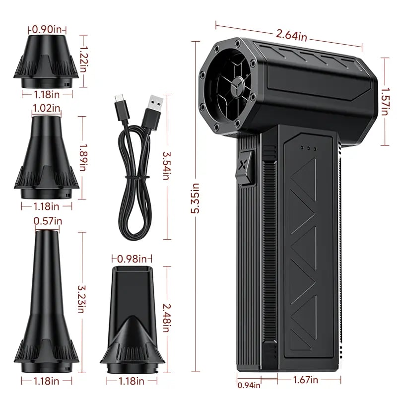 🔥BUY 2 FREE SHIPPING⏰180W Ultra-Powerful Cordless Electric Air Duster