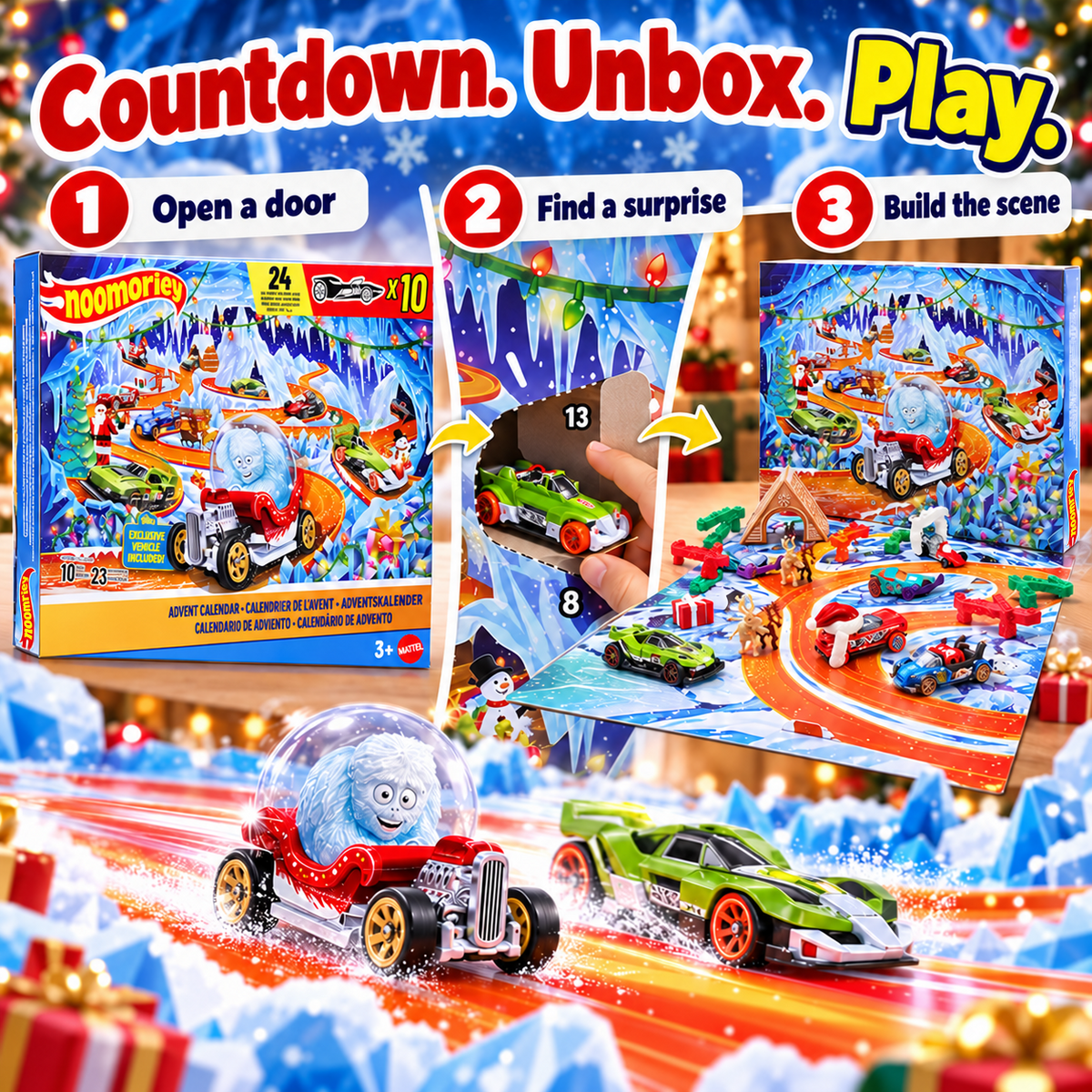 24-Day Christmas Racing Advent Calendar