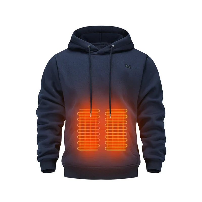 LAST DAY 50% OFF - 🎁 Unisex Heated Hoodie