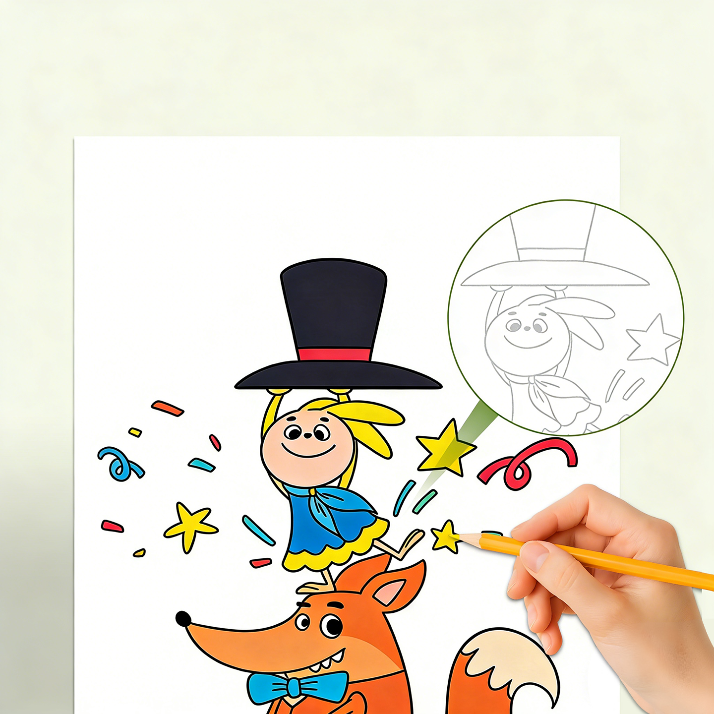 🎨Magic Folding Drawing Book