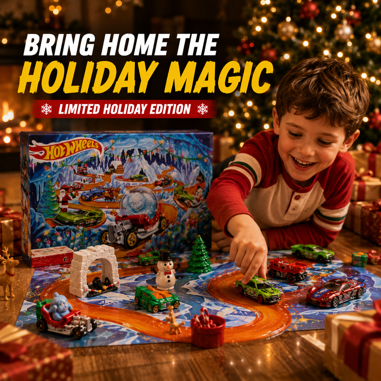 ๐ฅ LAST DAY 50% OFF-๐ 24-Day Holiday Racing Advent Calendar
