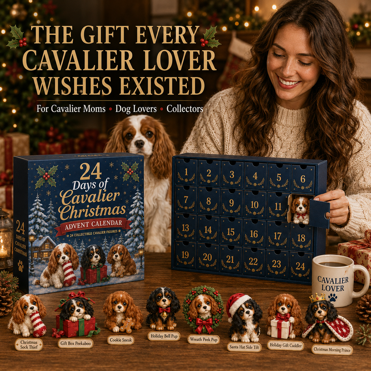 ๐ถ 24 Days of Cavalier Christmas Advent Calendar 2026 โ 24 Collectible Cavalier Surprises