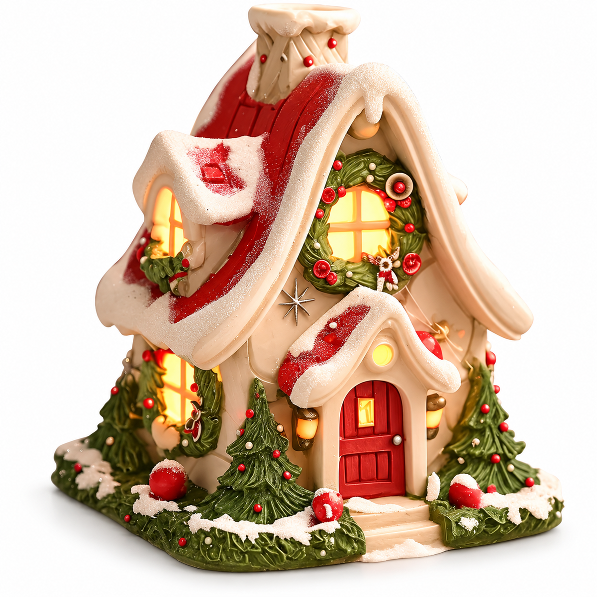 🔥Christmases Cabin Incense Burner