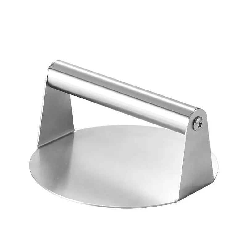 Stainless Steel Burger Press 4.72" Round Smash Burger Press