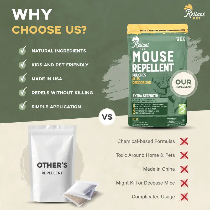 Pet Mouse Repellent Pouches