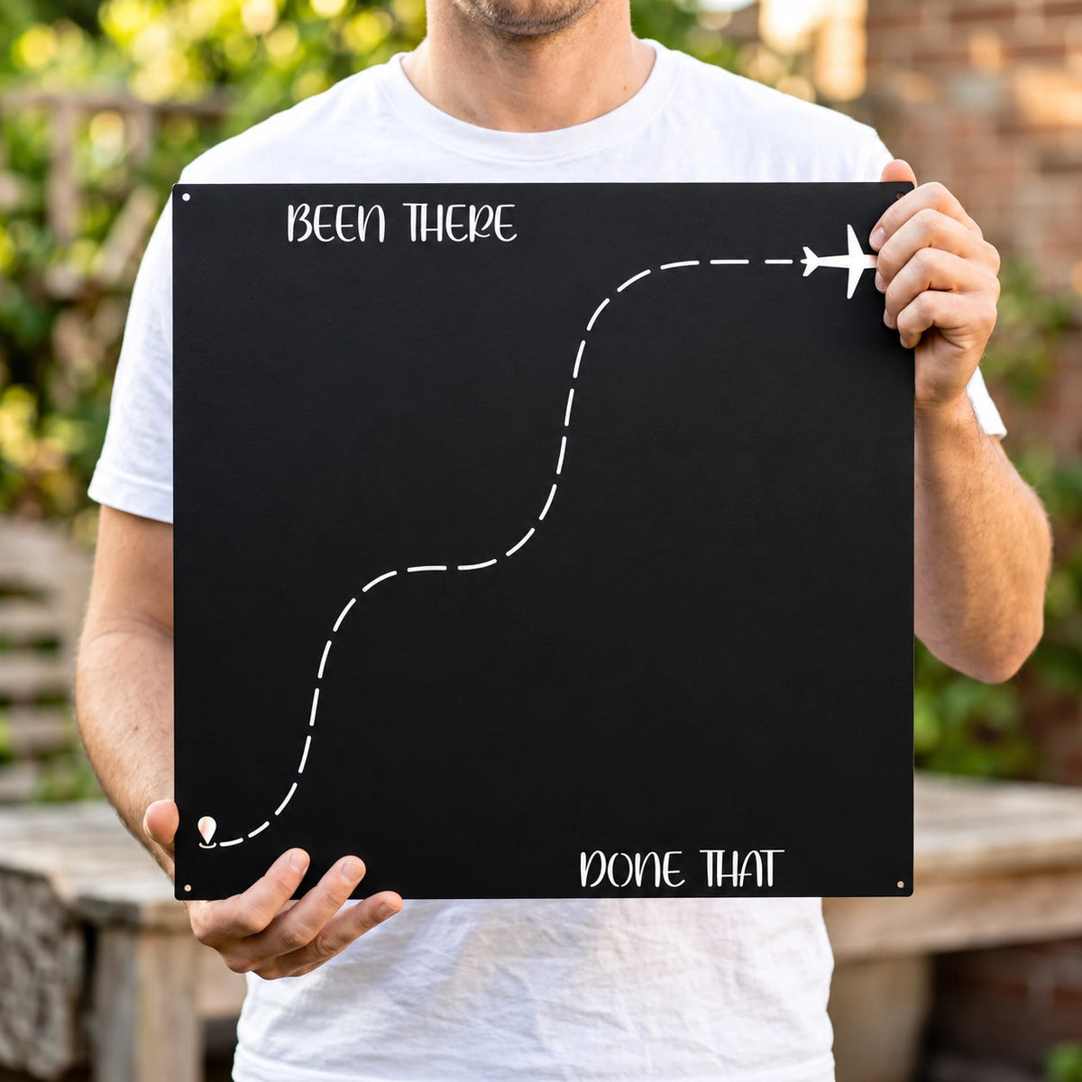 ๐โ๏ธ Been There, Done That โ Travel Magnet Display Board ๐
