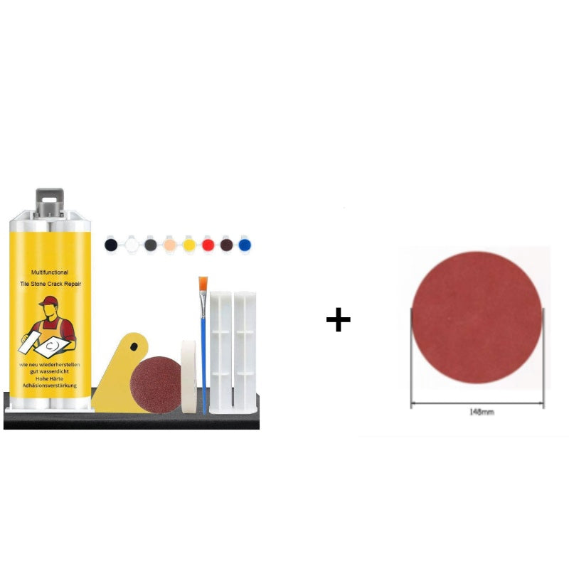 Limited-Time Offer | Last 3 Hours!🎁Multifunctional Tile Stone Crack Repair Kit