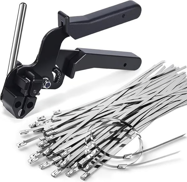 🚚Free Shipping!🔥304 Stainless Steel Zip Tie Kit | 4X Stronger Than Plastic
