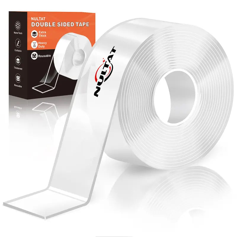 Heavy-Duty Double-Sided Invisible Acrylic Gel Tape
