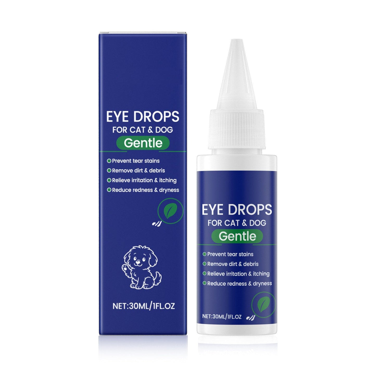 🏆Flash Sale⚡ 50K+ SOLD! 🐶Eye Drops for Cat & Dog, Prevent Tear Stains Remove Dirt