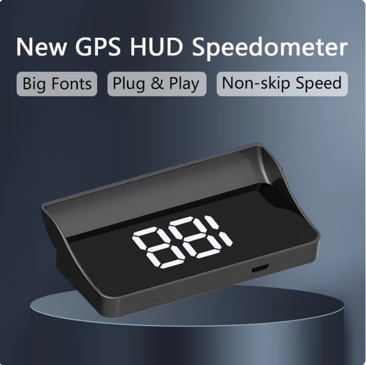 🔥Limited-time buy one get one free 🚗 Head-up display, in-car GPS, digital speedometer 📟