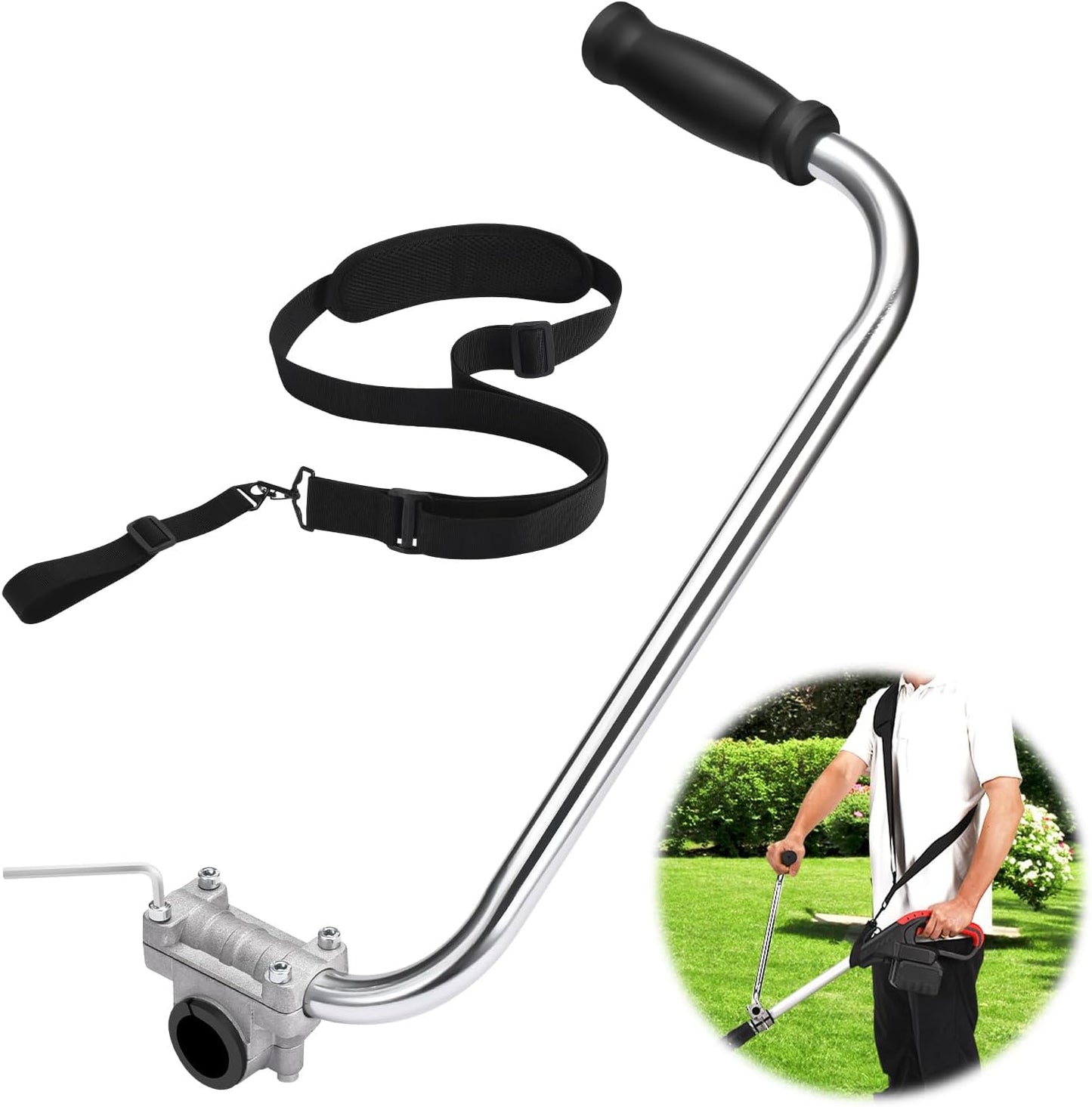 ๐ฅ Best-Seller โ Ergonomic String Trimmer Handle Extension for Better Grip & Control ๐ฟ