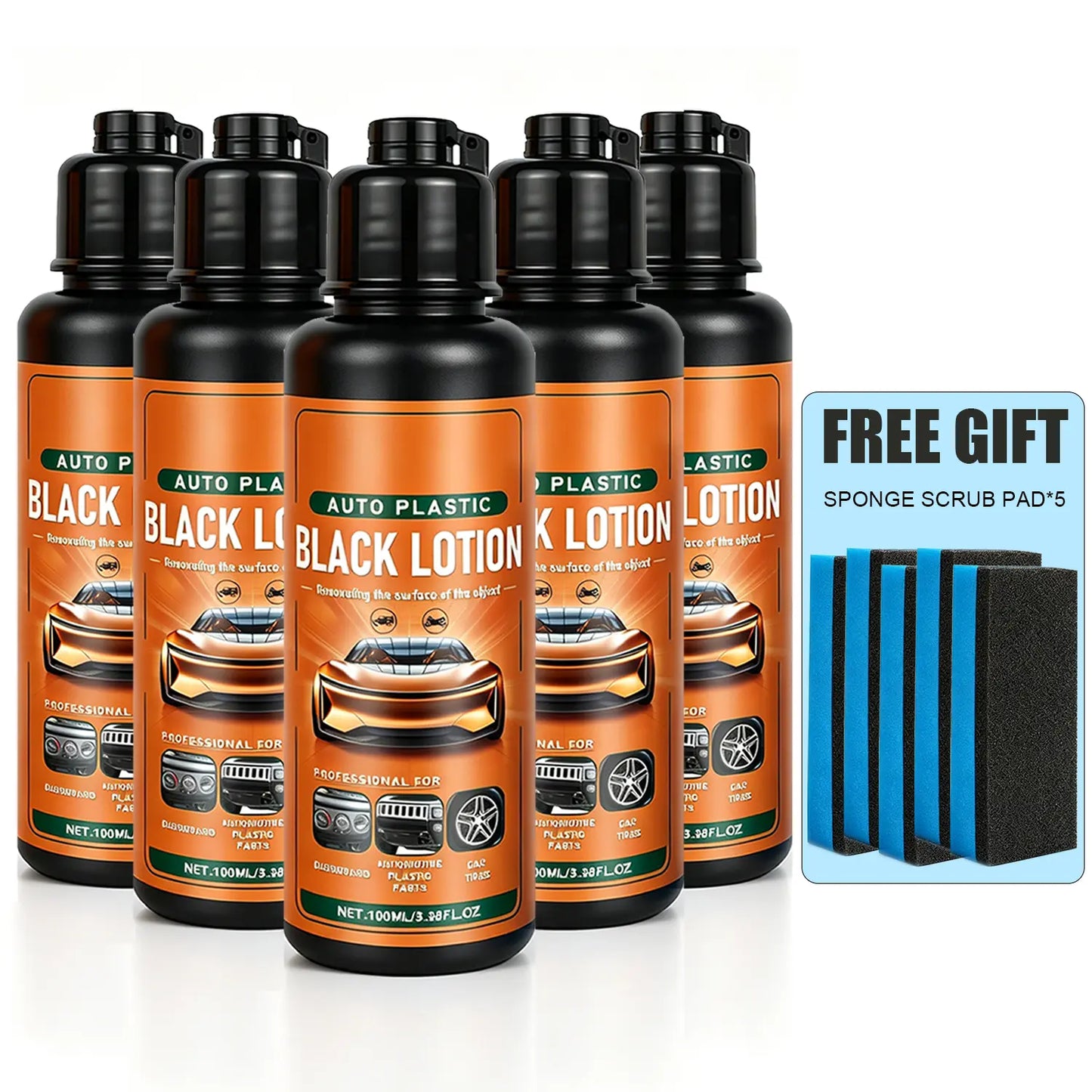 ๐ Car Plastic Restorer | Bring Faded Trim Back to Black
