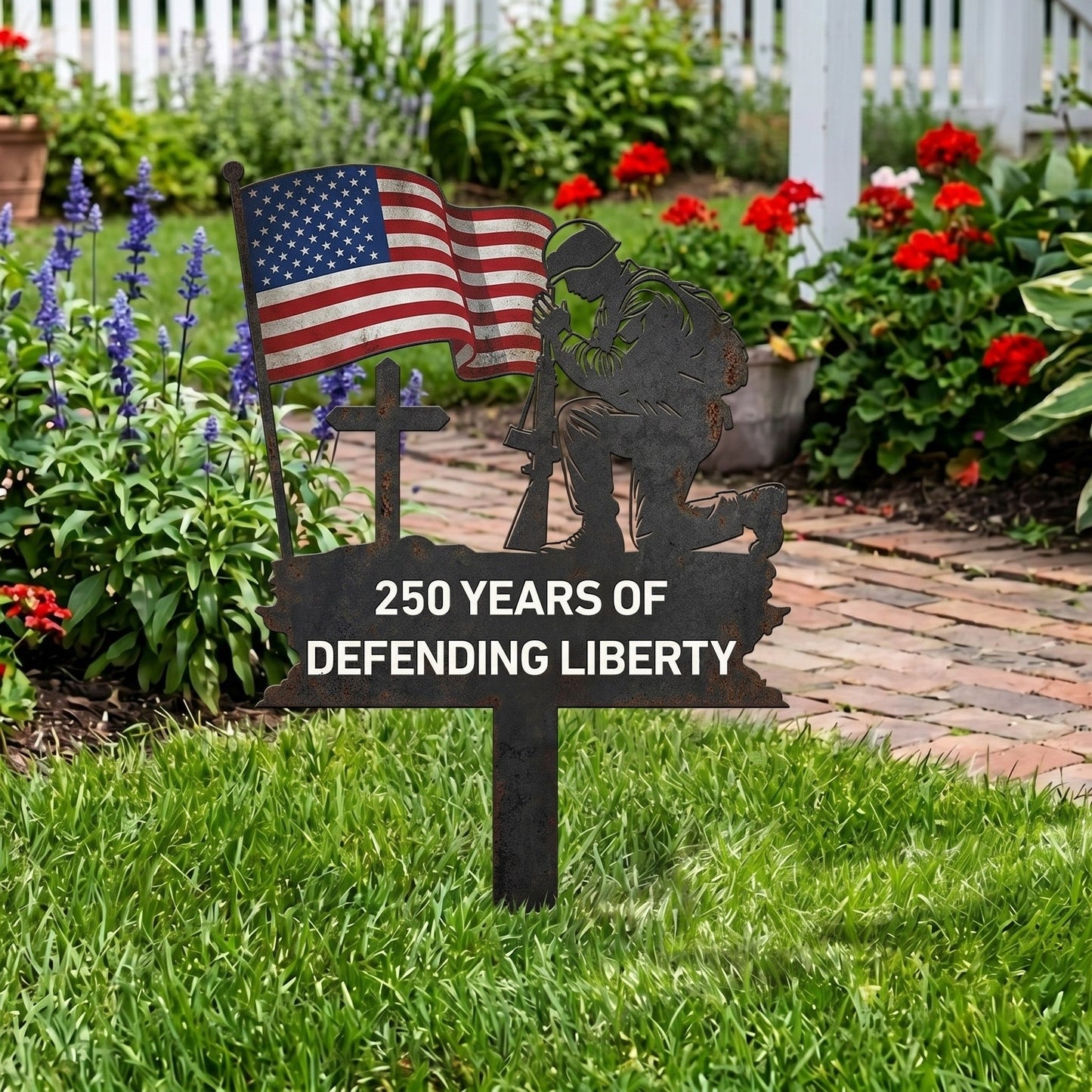 🔥Last Day 49% OFF -250th Anniversary Garden Stake