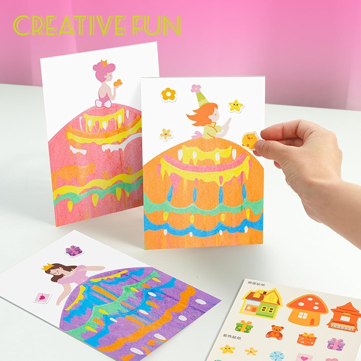 🔥Last Day 49% OFF - 🌈Rainbow Squeeze Art Kit: The Most Satisfying DIY Scrape Art Set for Kids! ✨