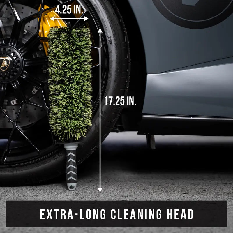 VIKING V+ Wheel Barrel Brush, Cleaning Brush for Wheels, 1 Pack