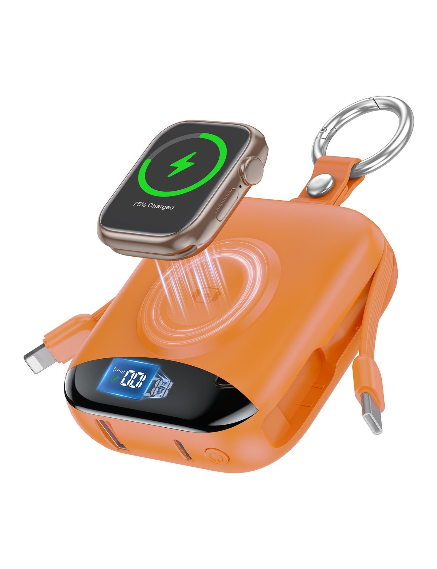 ๐ฅ LAST DAY 50% OFF-๐ 3-in-1 Magnetic Power Bank 10000mAh โ Portable Charger for iPhone, Apple Watch & AirPods