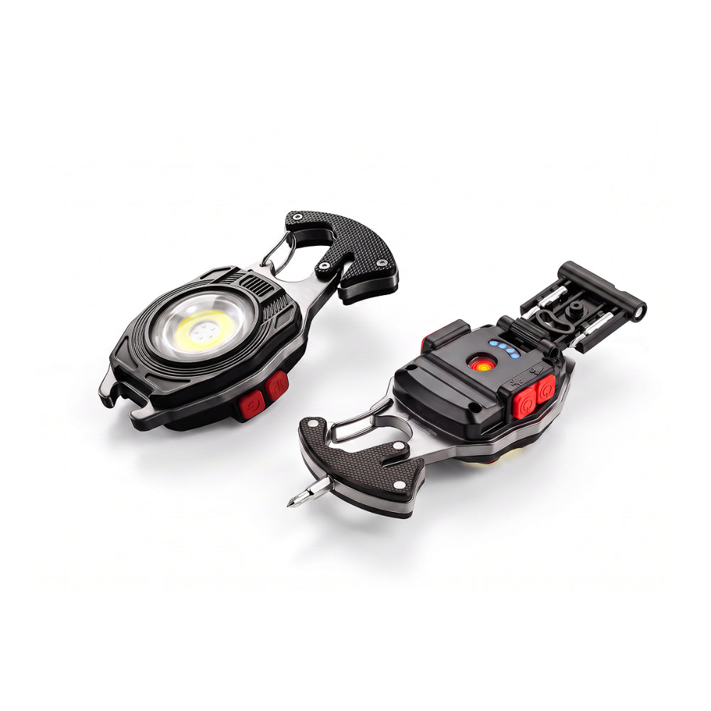 ๐ก 8-in-1 Multifunctional Keychain Flashlight ๐ฆ๐