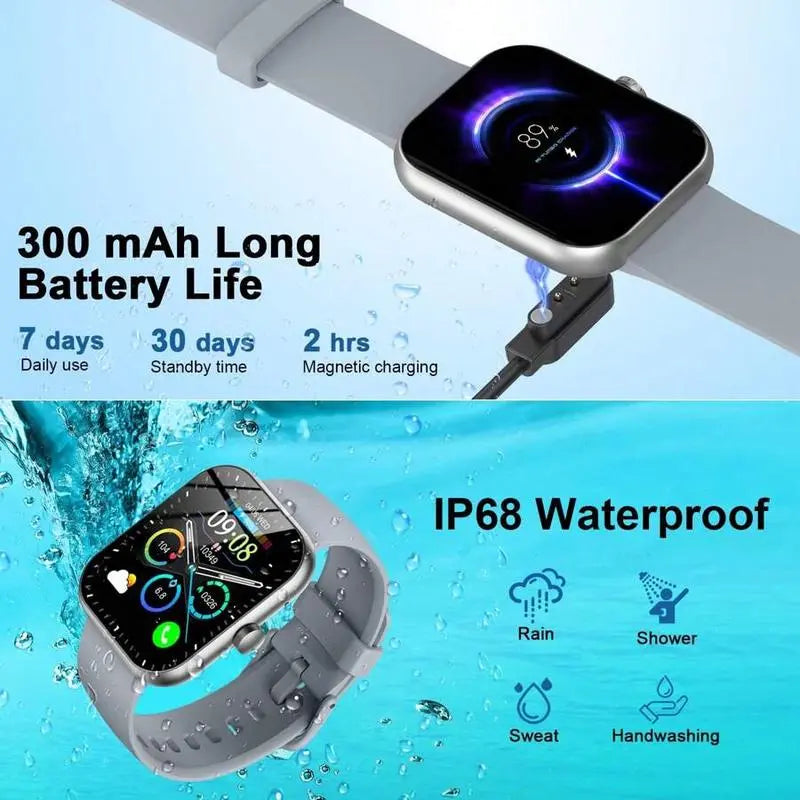 🎁Multifunctional smartwatch (supports multiple sports modes; compatible with iPhone and Android phones—only 50 left!).💎
