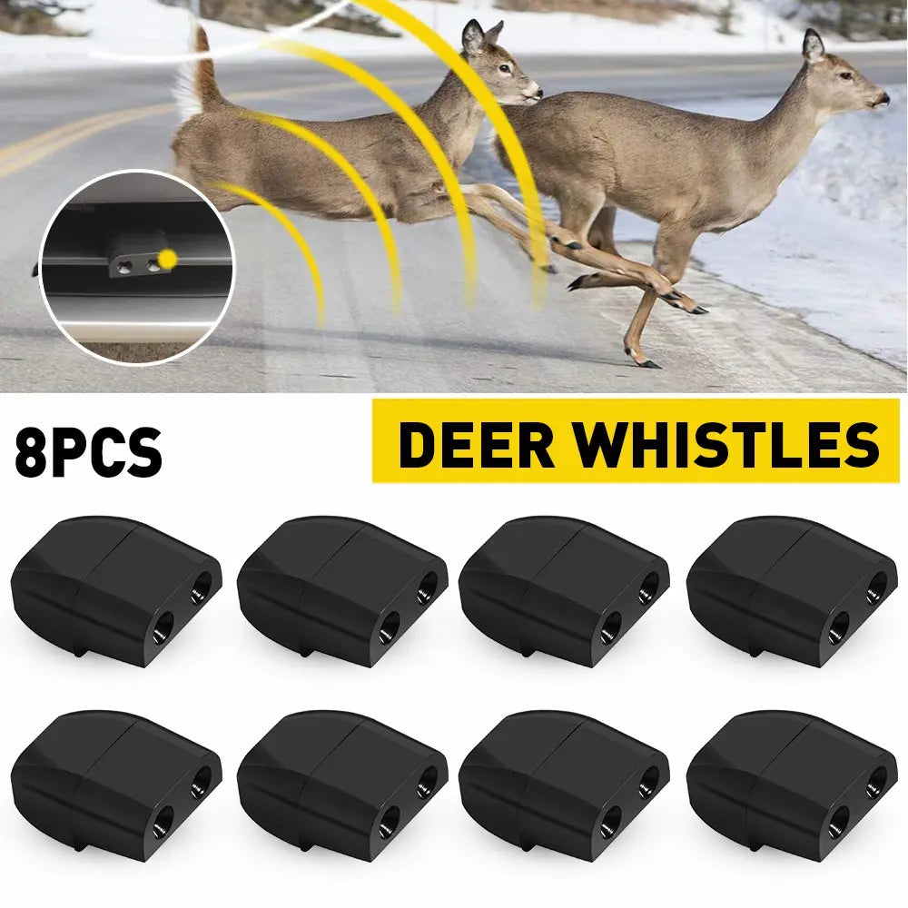 4PCS Deer Whistles Animal Warning Whistle