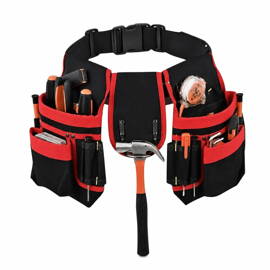 👷 50% OFF! 🛠️ Adjustable Tool Waist Bag – Multi-pocket & hands-free carry !!!✨