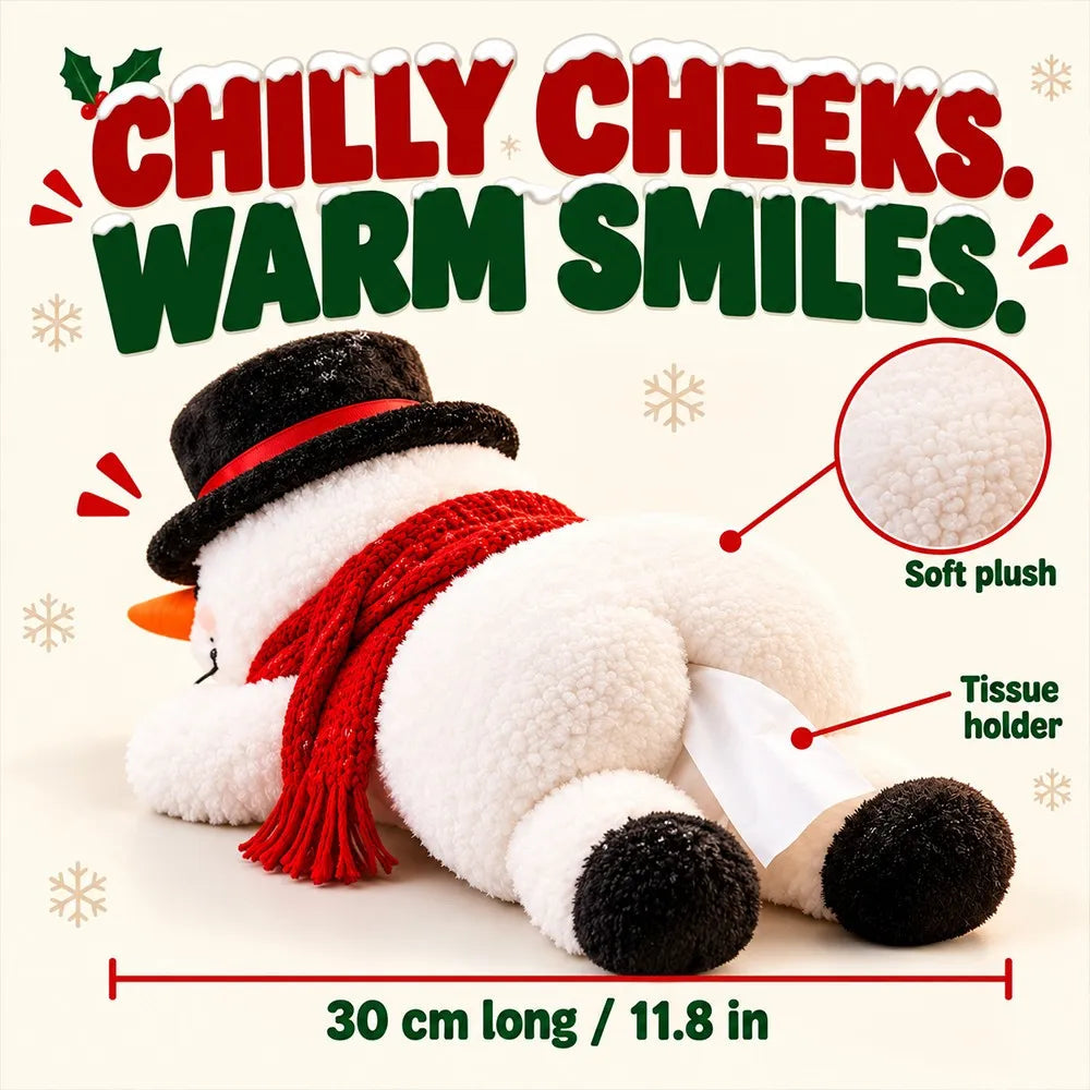 ☃️Funny Christmas Snowman Tissue Holder