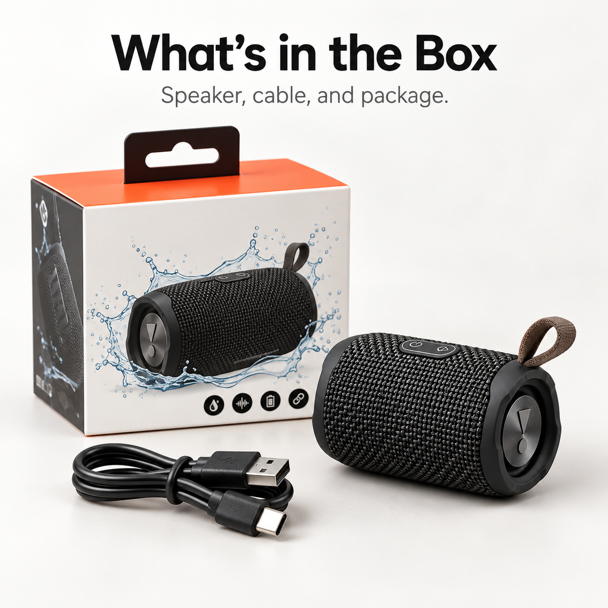 Mini Portable Bluetooth Speaker โ Pocket-Size Wireless Audio for Everyday Adventures