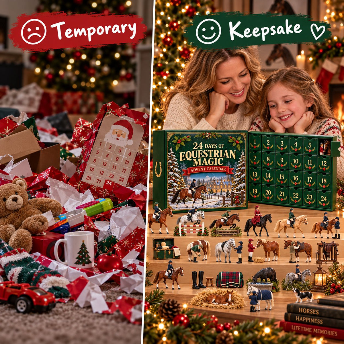 Equestrian Magic Advent Calendar โ 24 Horse-Themed Surprises