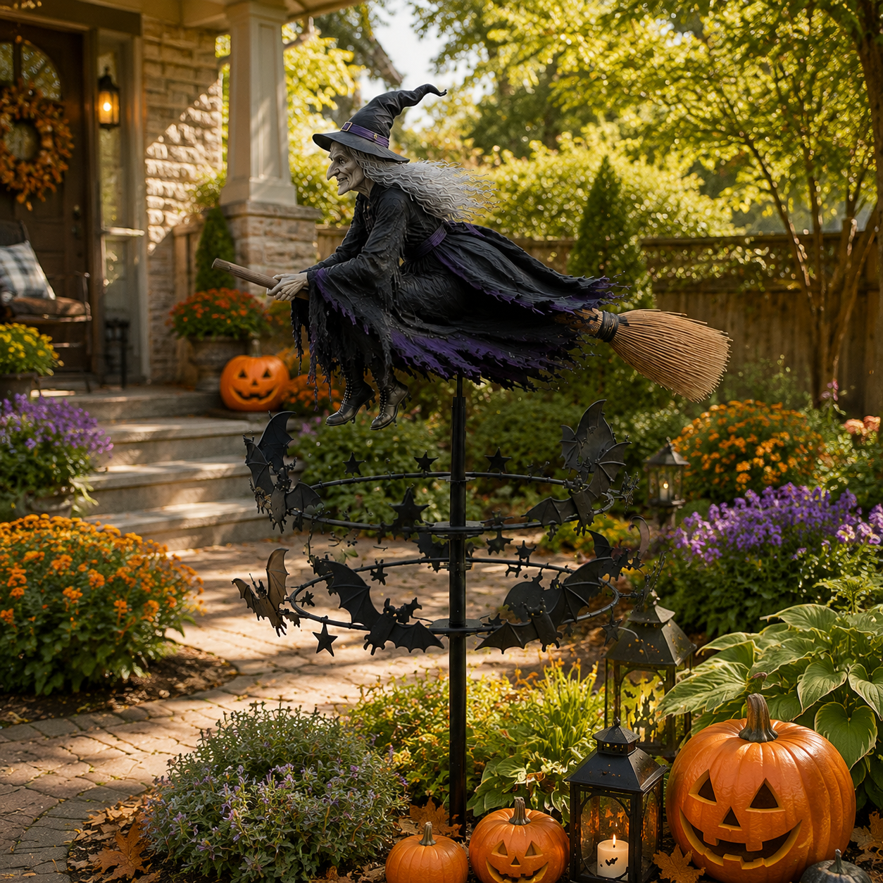 ๐ฅ Limited time 70% OFF โ ๐งโโ๏ธ The Enchanted Witch Garden Wind Spinner