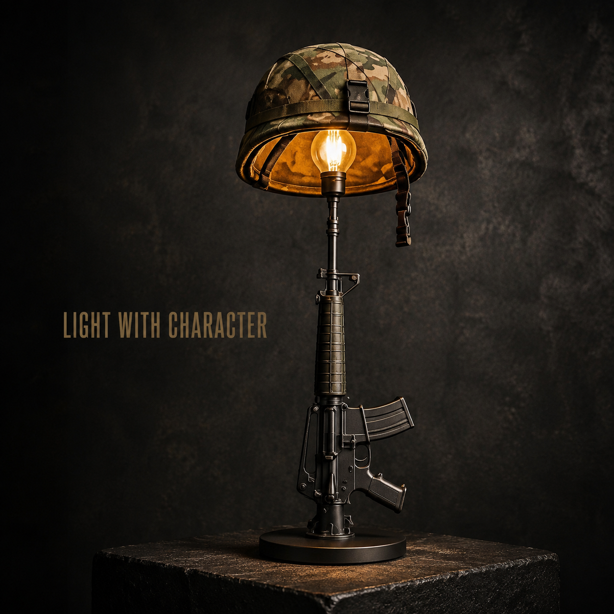 🪖 Military-Style Desk Lamp – Command Your Space