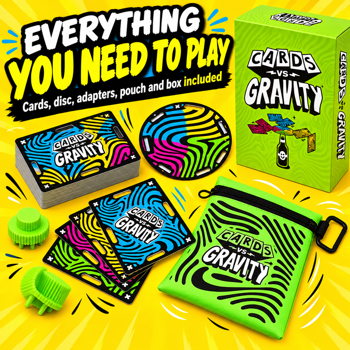 ๐ฅ 50% OFF Today! Cards vs Gravity โ Waterproof Card Balancing Game for Parties & Travel