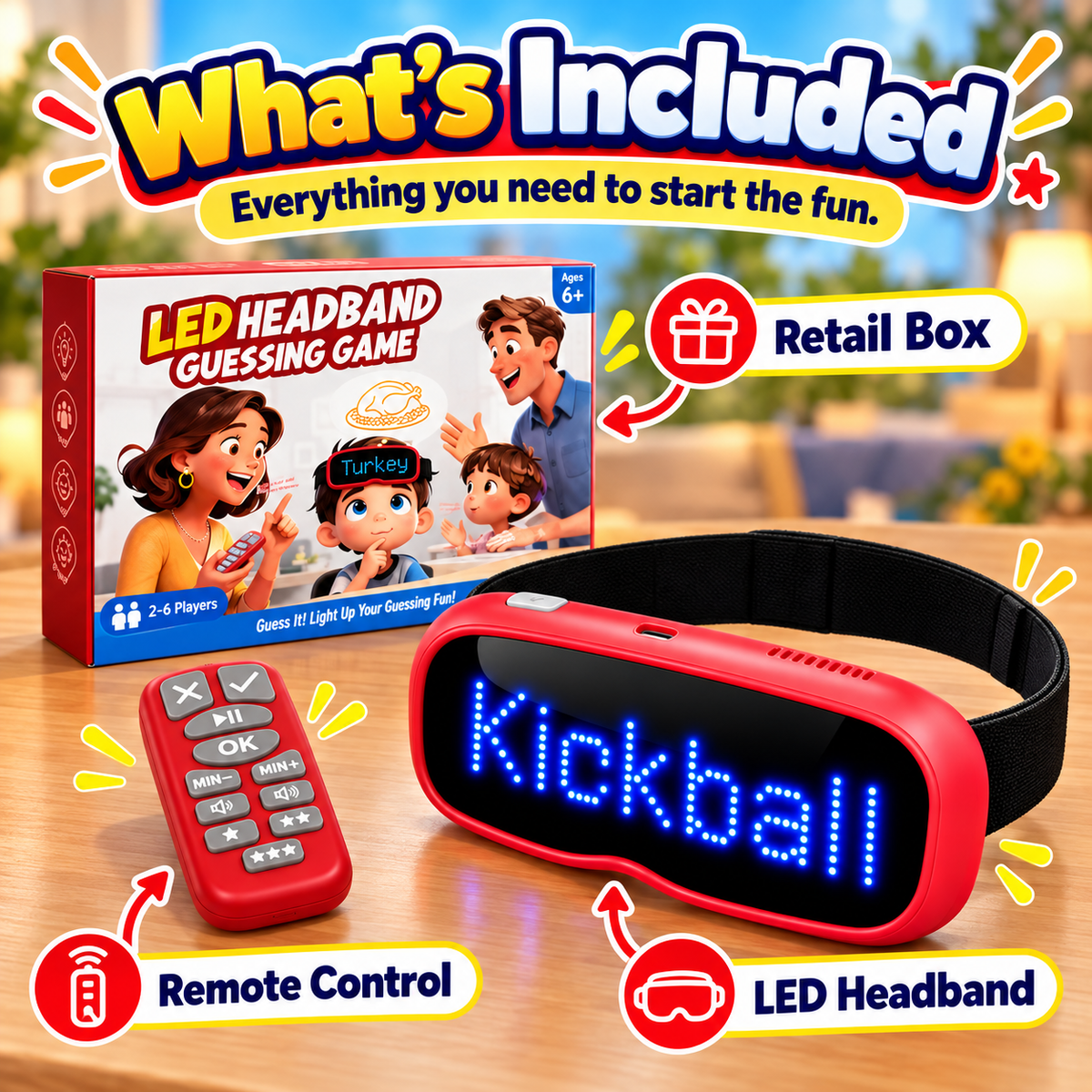๐ 50% OFF Today! Laugh-Out-Loud Headband Word Guessing Game for 2โ6 Players