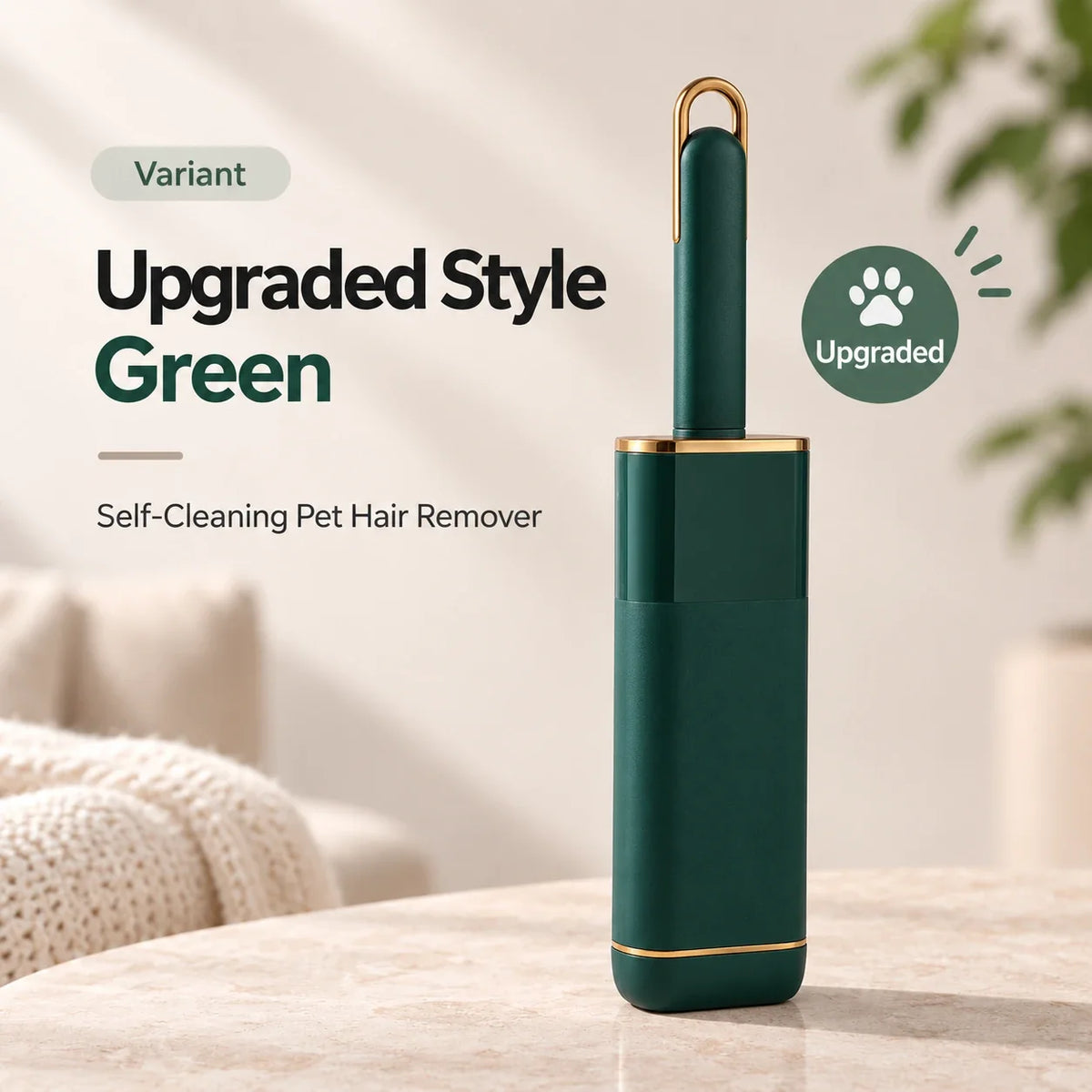 Self-Cleaning Pet Hair Remover Brush for Clothes