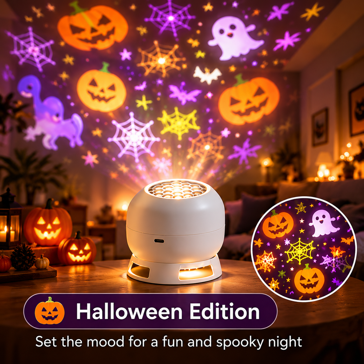 ๐ 50% OFF Christmas Projection Night Light โจ Create A Magical Holiday Wonderland At Home