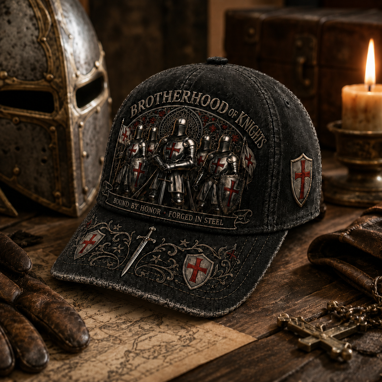 โ๏ธ Brotherhood Of Knights Honor Cap ๐ Free Honor Coin With Every Cap Purchase