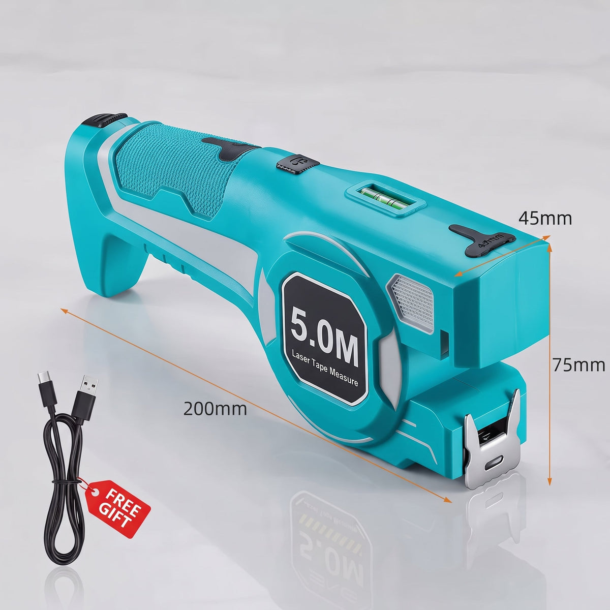 🔥HOT SALE 50% OFF🔥High-Precision 3-in-1 Laser Line Tape Measure