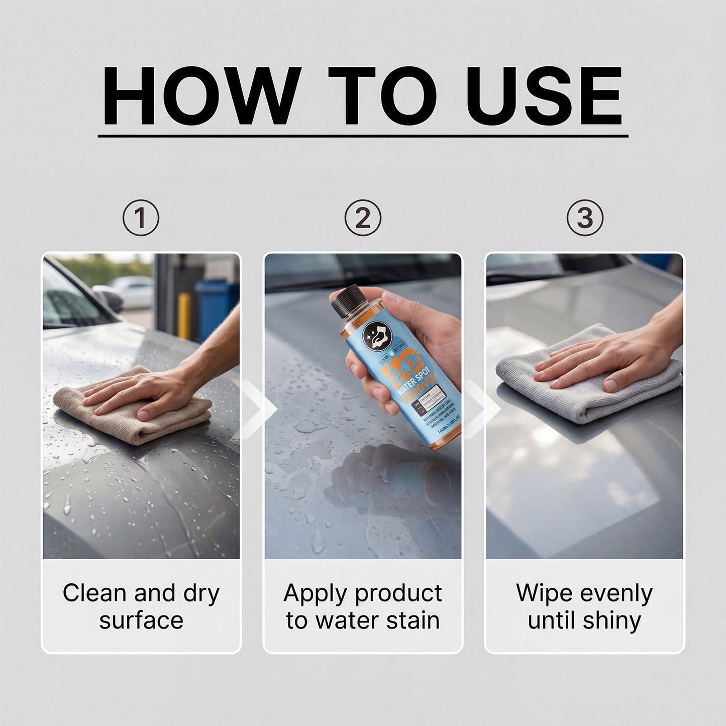 Heavy Duty Water Spot Remover - 16oz Gel Cleaner