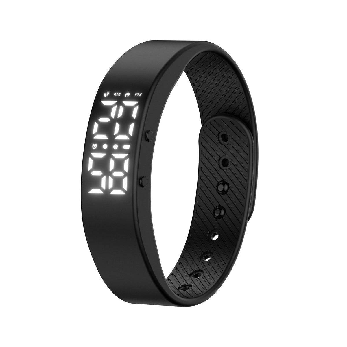 Portable Wrist Activity Tracker | Lightweight Step Counter for Outdoor Workout Sessions