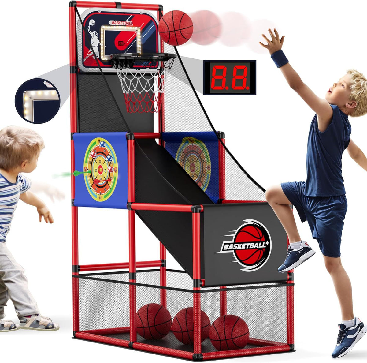 2026 Toys for Kids Arcade Basketball Game Set
