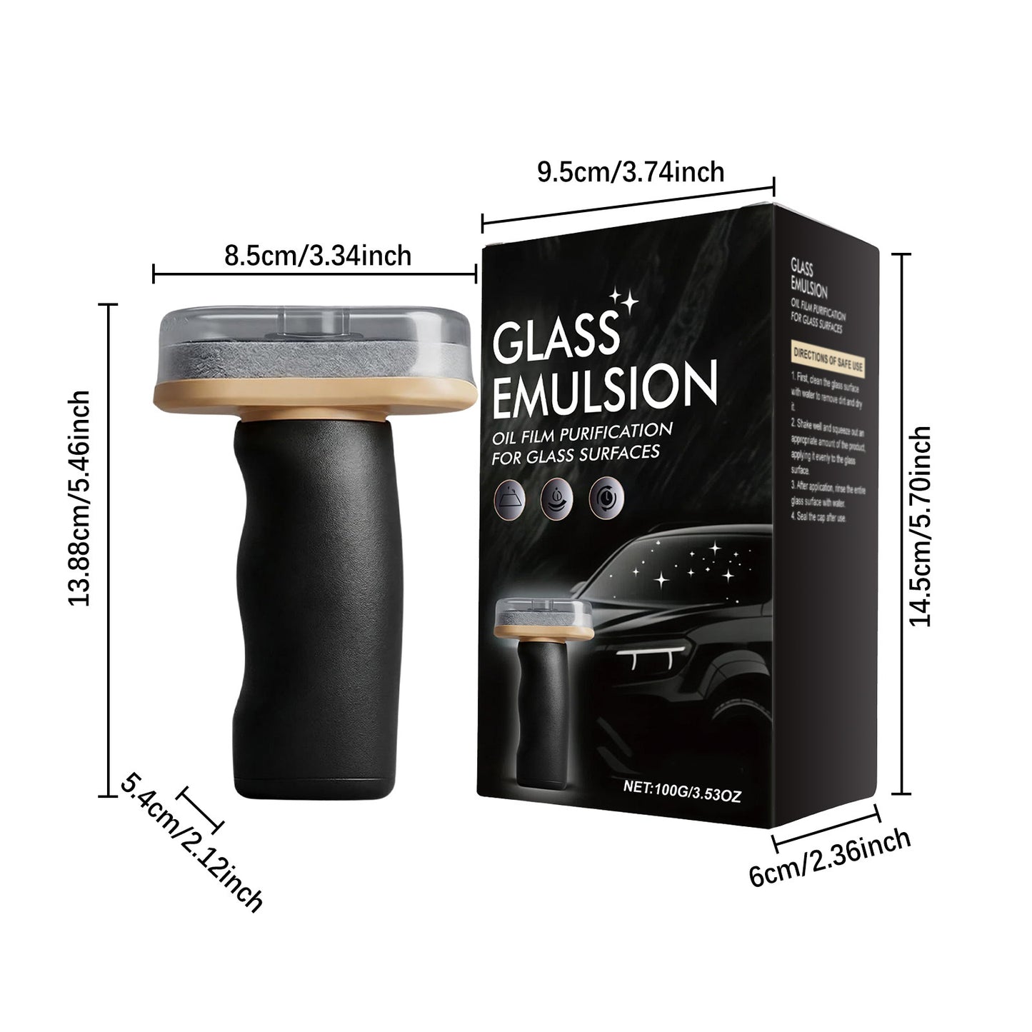 🔥LAST DAY 48% OFF - Glass Oil Film Cleaner