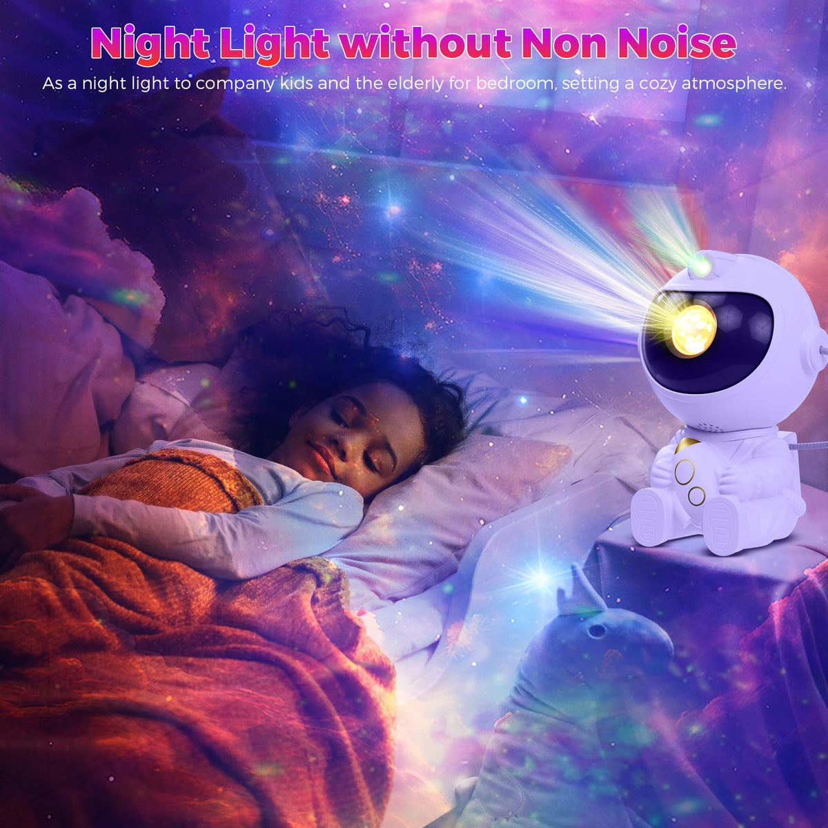 LED Astronaut Galaxy Star Projector