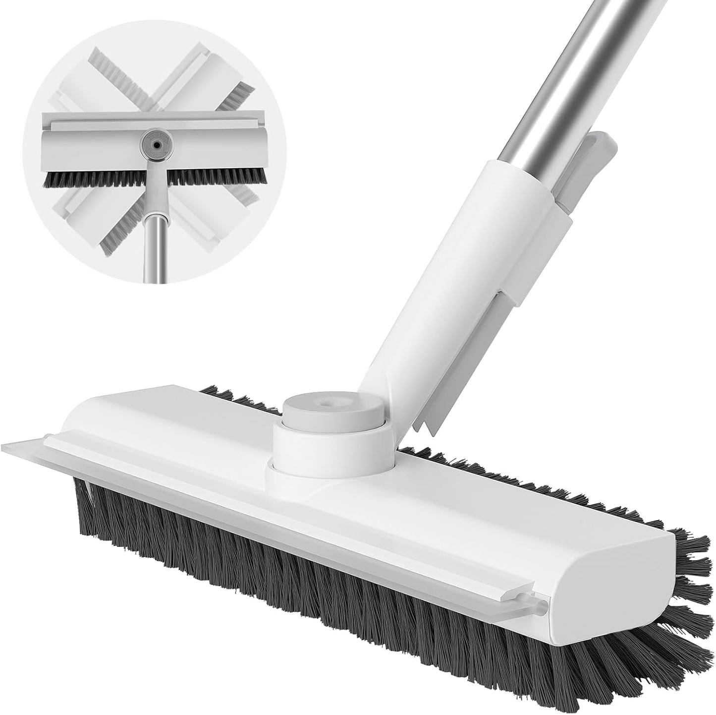 🧼 Heavy-Duty Floor Scrub Brush – Powerful Deep Cleaning for Stubborn Dirt, Tile & Grout