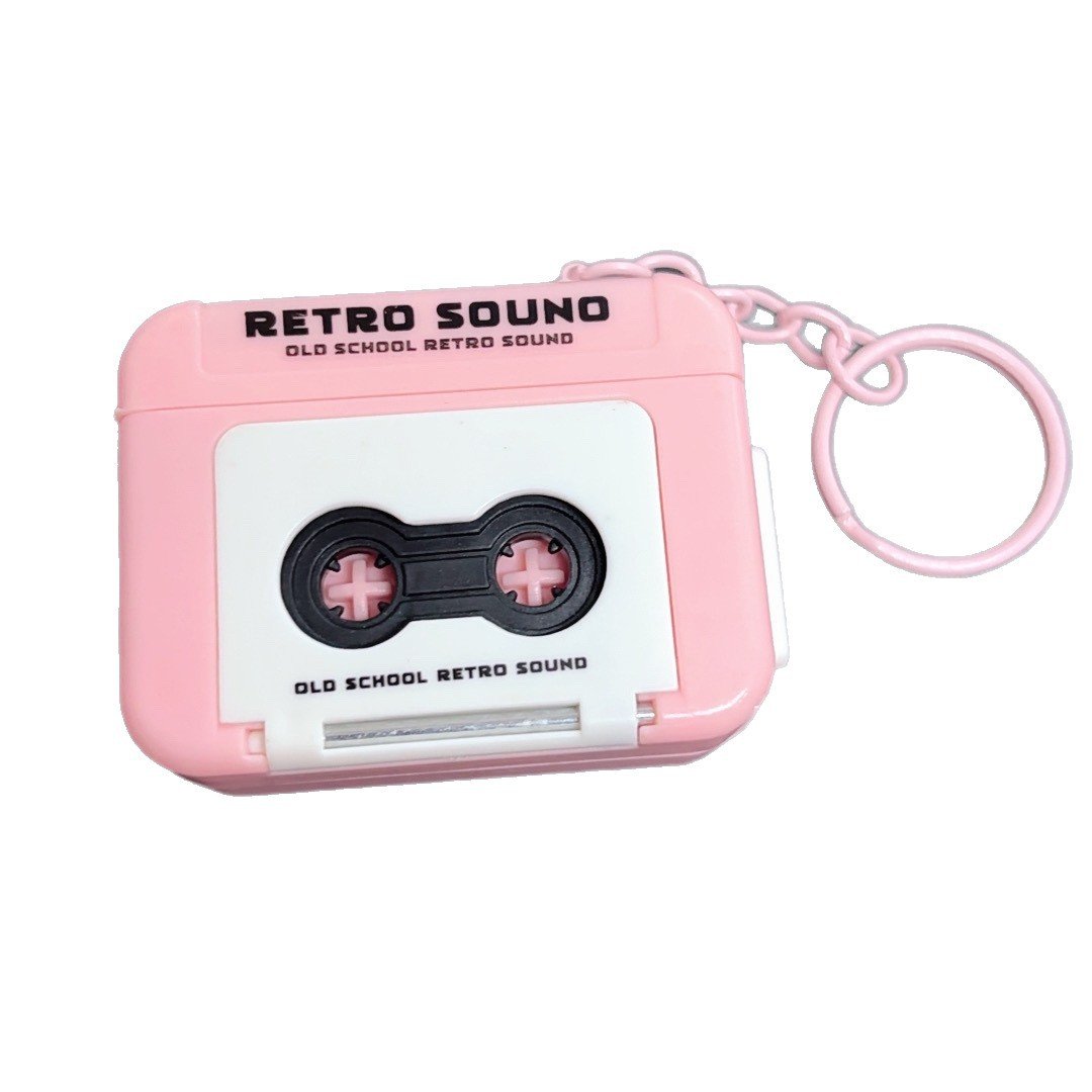 🔥LAST DAY 52% OFF🔥- Retro Recorder Keychain | Mini Cassette Music Player & Recorder