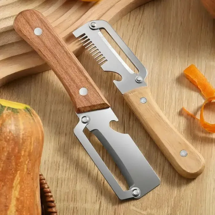 🪵Meat Shredder Claw Tool – BBQ Chicken Puller & Multi-Function Kitchen Shredder with Wooden Handle