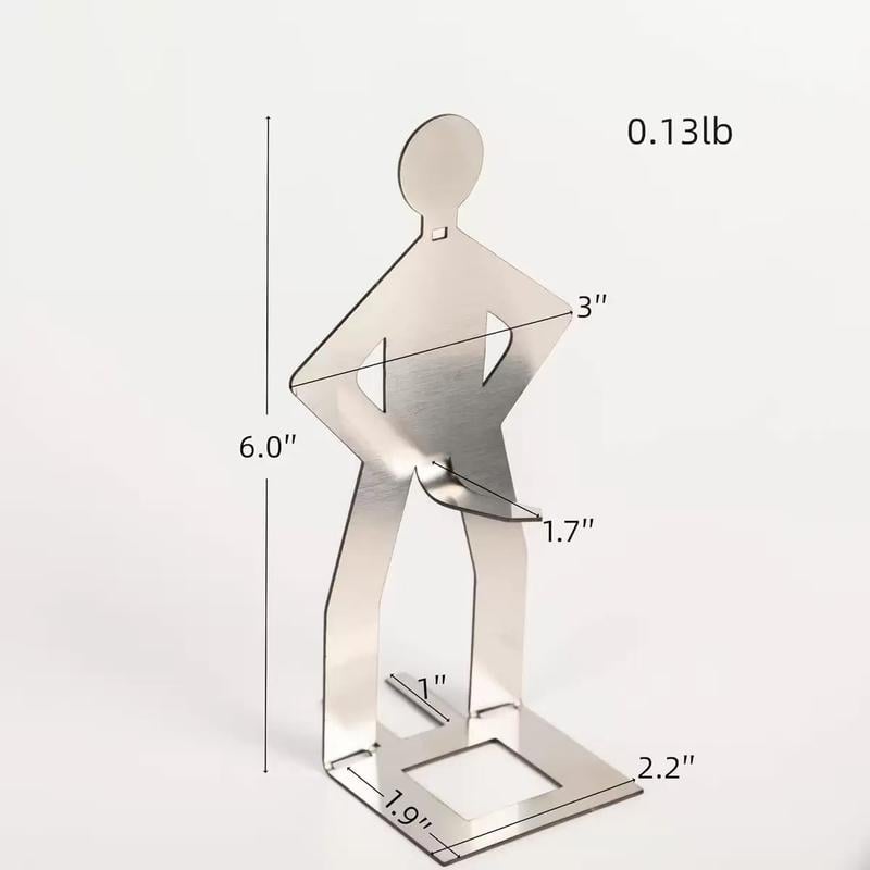 🍖Outdoor prankster Stainless Steel BBQ Sausage Holder-Buy 1 Free 1