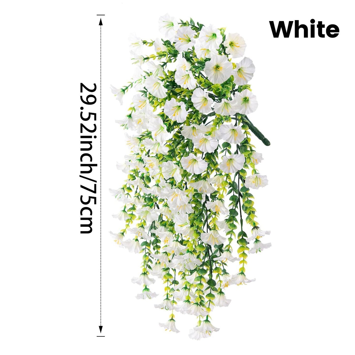 🌺 UV Resistant Hanging Artificial Morning Glory Vine 💖